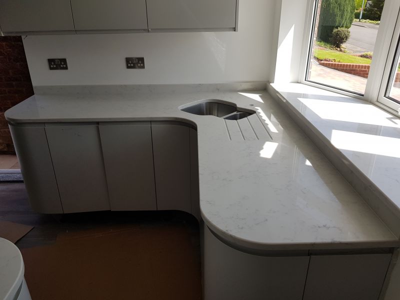 Carrara Quartz : Swipe To View More Images
