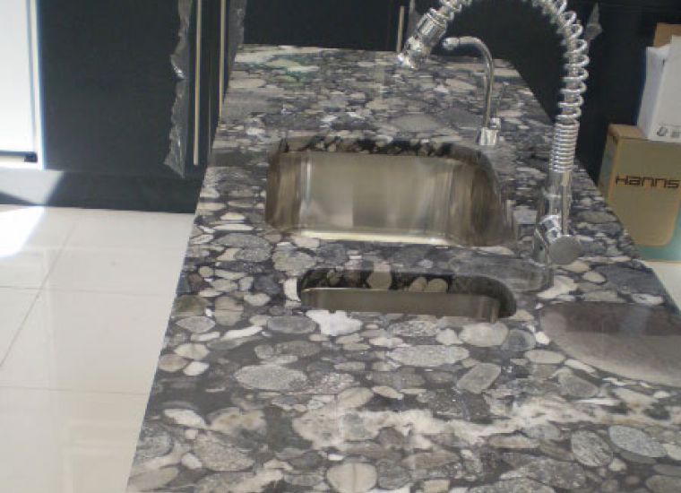 Nero Marinace Granite : Swipe To View More Images