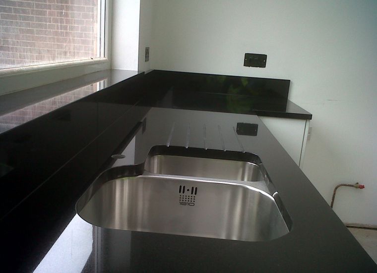 Absolute Black Granite : Swipe To View More Images