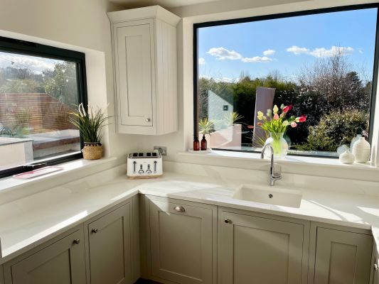 Click Here To Enlarge This Photo Of Tuscan Calacatta Gold Quartz 30mm