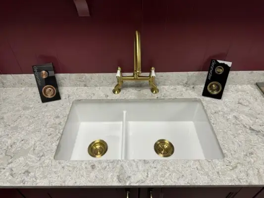 Click Here To Enlarge This Photo Of Elegant Quartz Kitchen Transformation In Nuthall