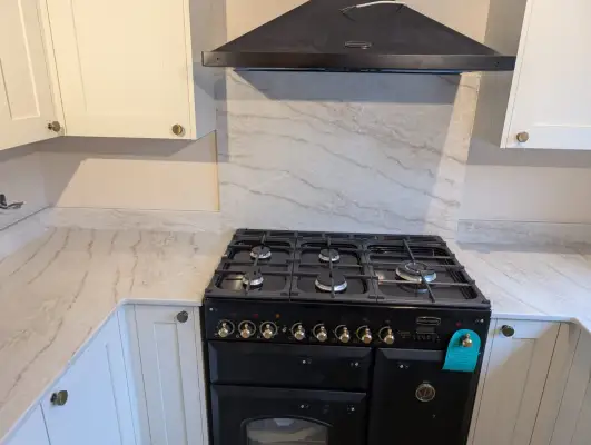 Click Here To Enlarge This Photo Of Quartz Kitchen Worktop Installation In Mapperley Plains&comma; Nottingham