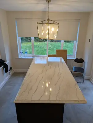 Click Here To Enlarge This Photo Of Quartz Kitchen Worktop Installation In Mapperley Plains&comma; Nottingham