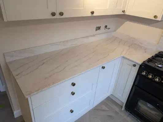 Click Here To Enlarge This Photo Of Quartz Kitchen Worktop Installation In Mapperley Plains&comma; Nottingham
