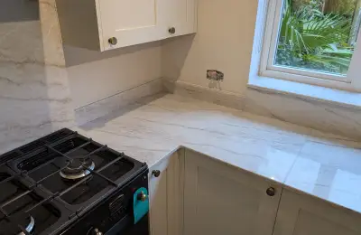 Quartz Kitchen Worktop Installation In Mapperley Plains&comma; Nottingham