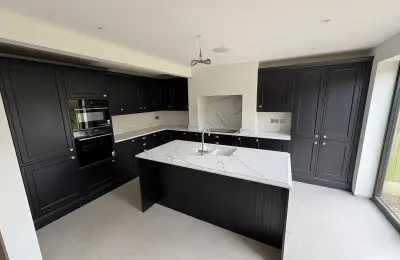 Cotswold White Quartz Worktop Installation - Toton&comma; Nottingham