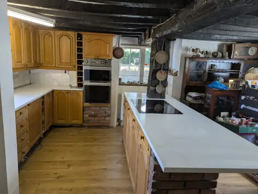 Click Here To Enlarge This Photo Of Nevada Quartz Worktop Installation - Hathern&comma; Leicestershire
