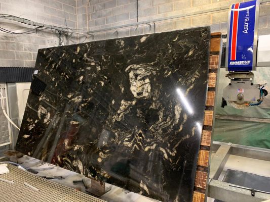 Click Here To Enlarge This Photo Of Cosmic Black Granite Worktops, Woodthorpe, Nottingham