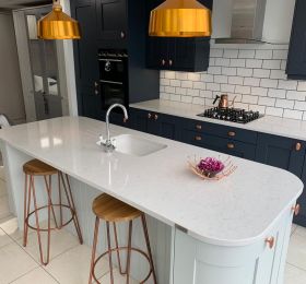 Silestone Lagoon Quartz : Click Here To View Larger Image