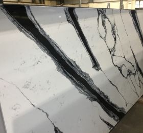 Tuscan Panda is the latest quartz we have purchased for our showroom display. 
We are really looking forward to seeing this fitted in the next few weeks.: Click Here To View Larger Image