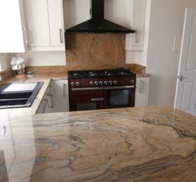 Prada Gold Granite: Click Here To View Larger Image